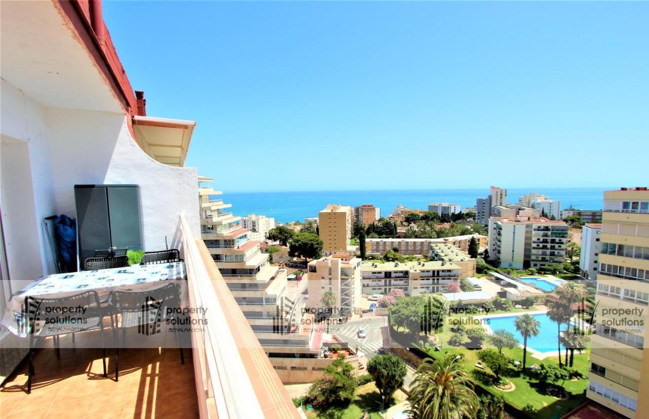 Europark Apartamentos - Atico Con Vista Al Mar- Piscina Y Playa- Excelente Wifi 贝纳尔马德纳 外观 照片