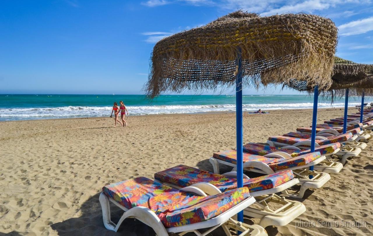 Europark Apartamentos - Atico Con Vista Al Mar- Piscina Y Playa- Excelente Wifi 贝纳尔马德纳 外观 照片