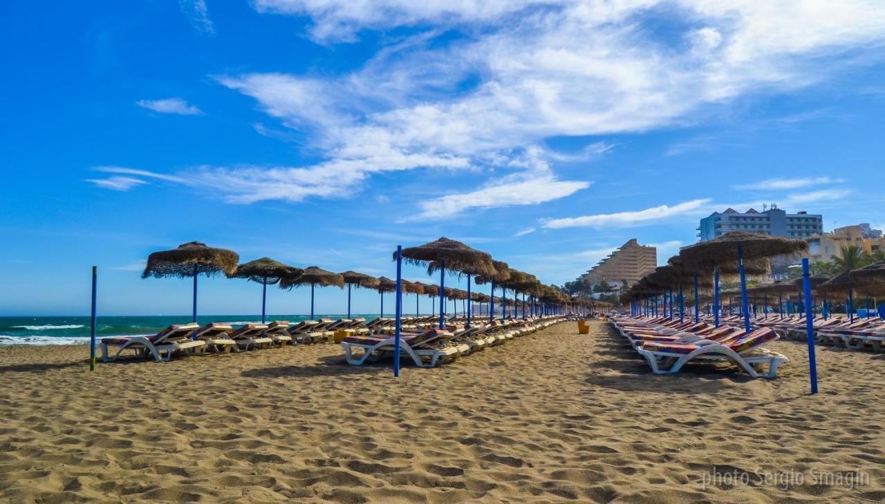 Europark Apartamentos - Atico Con Vista Al Mar- Piscina Y Playa- Excelente Wifi 贝纳尔马德纳 外观 照片